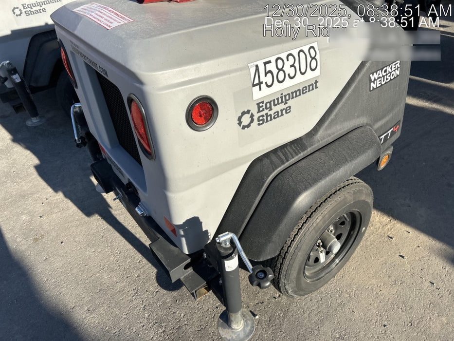 2024 Wacker Neuson LTT4 Diesel, Kohler KDW702, Deep Sea Controller, Auto Start, LED 320W, Bypass Outlet, T3