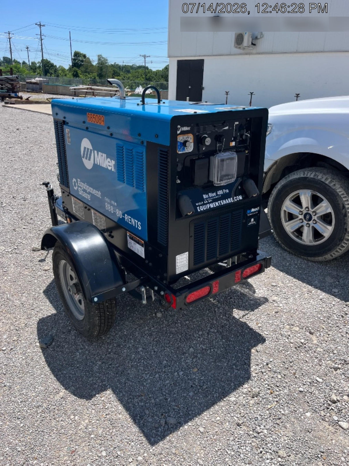 2026 MILLER ELECTRIC BIG BLUE 400
