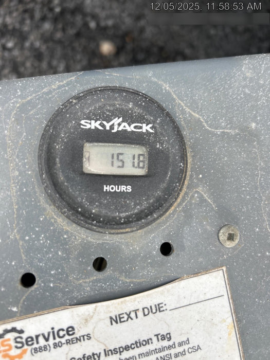 2018 Skyjack SJIII-3219 Skyjack SJIII3219 Scissor Lift w/Trojan Batteries