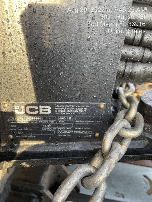 2022 JCB 19C-1E
