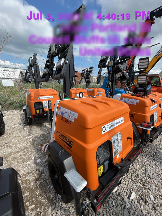 2023 Generac MLT2 Diesel, Flex Switch 120V Input, Powerzone Controller, (4) 320W LED Lights, 4kW Generator, 39.9 Gal Fuel Tank, 2" Ball, T3