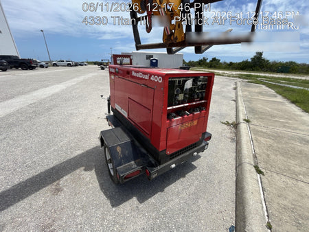 2023 Shindaiwa DGW400MDL Kubota D902 Engine, 23 HP, Dual Op Welder, Wire, Arc, Droop Stick, Tig, and CC Stick Functionality, Simulphase, 3 Phase and 1 Phase Gen Output, Single Axle NB Trlr, Slr Trckl Chrg 12V 12W, Fire Ext