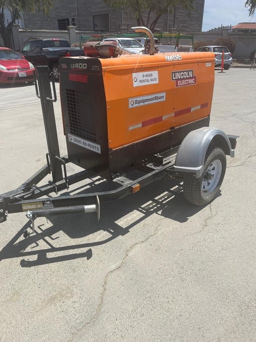 2022 Lincoln Electric LE400 Kubota V1505, Trlr, Cable Rack, Light Kit, ES Decals, T3