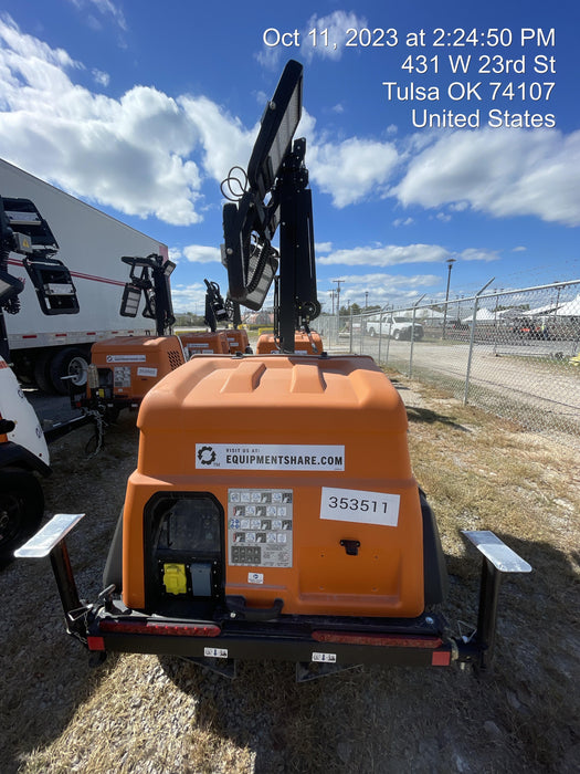 2023 Generac MLT2 Diesel, Flex Switch 120V Input, Powerzone Controller, (4) 320W LED Lights, 4kW Generator, 39.9 Gal Fuel Tank, 2" Ball, T3