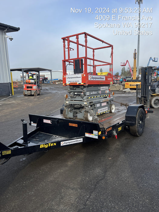 2025 BIG TEX TRAILER 70ST-13BK