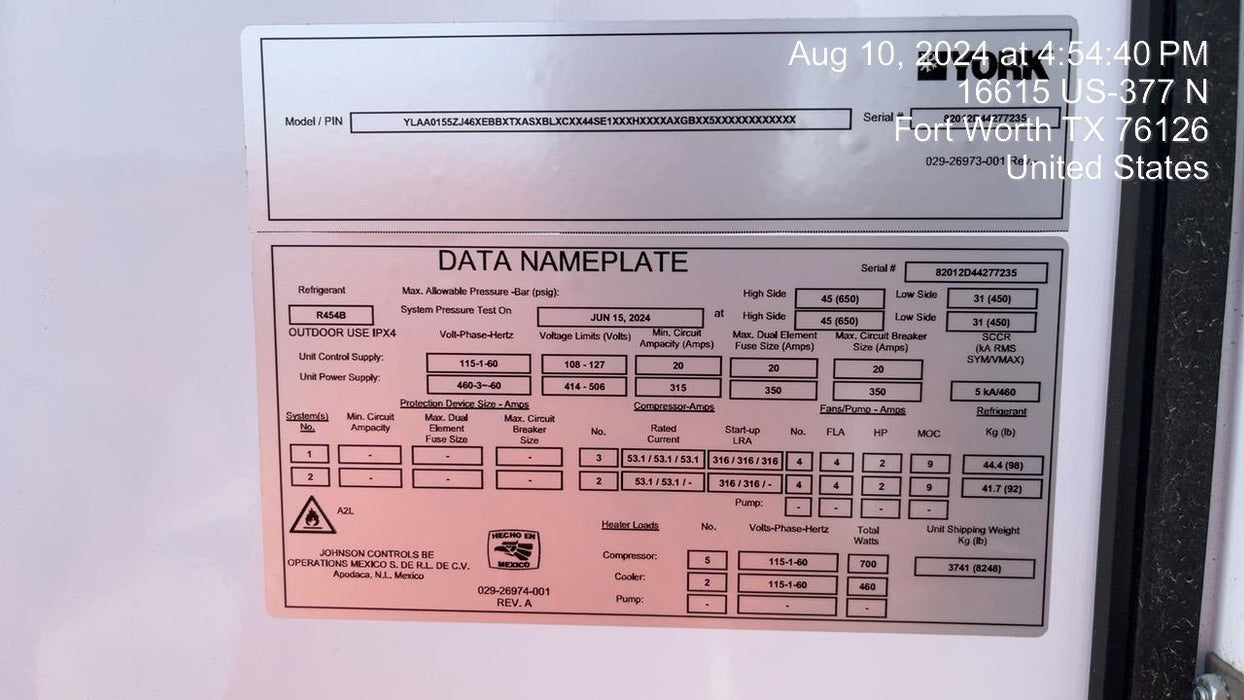 2024 CAPS PCHH-150TC-0NN0NN-5E5-0-PG2CEUP