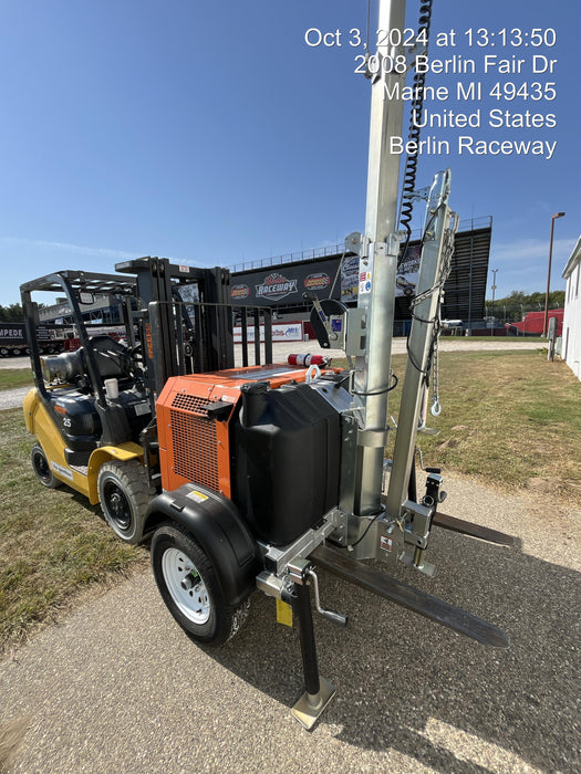 2024 Wanco WLTT-4MM4K Diesel, Deep Sea Controller, Shore Power Plug, Auto Start, (4) 350W LED Floodlights, 4kW Generator, 60 Gal Fuel Tank, 2" Ball, T3