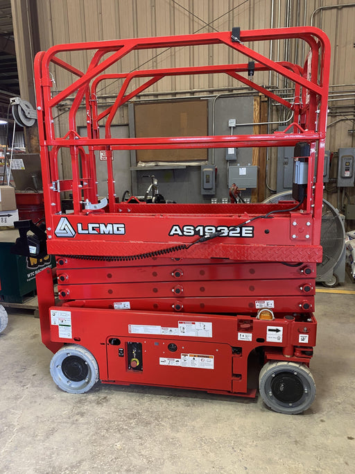 2021 Lgmg AS1932E Electric Drive, Solid Non Marking Tires, Dual Beacons