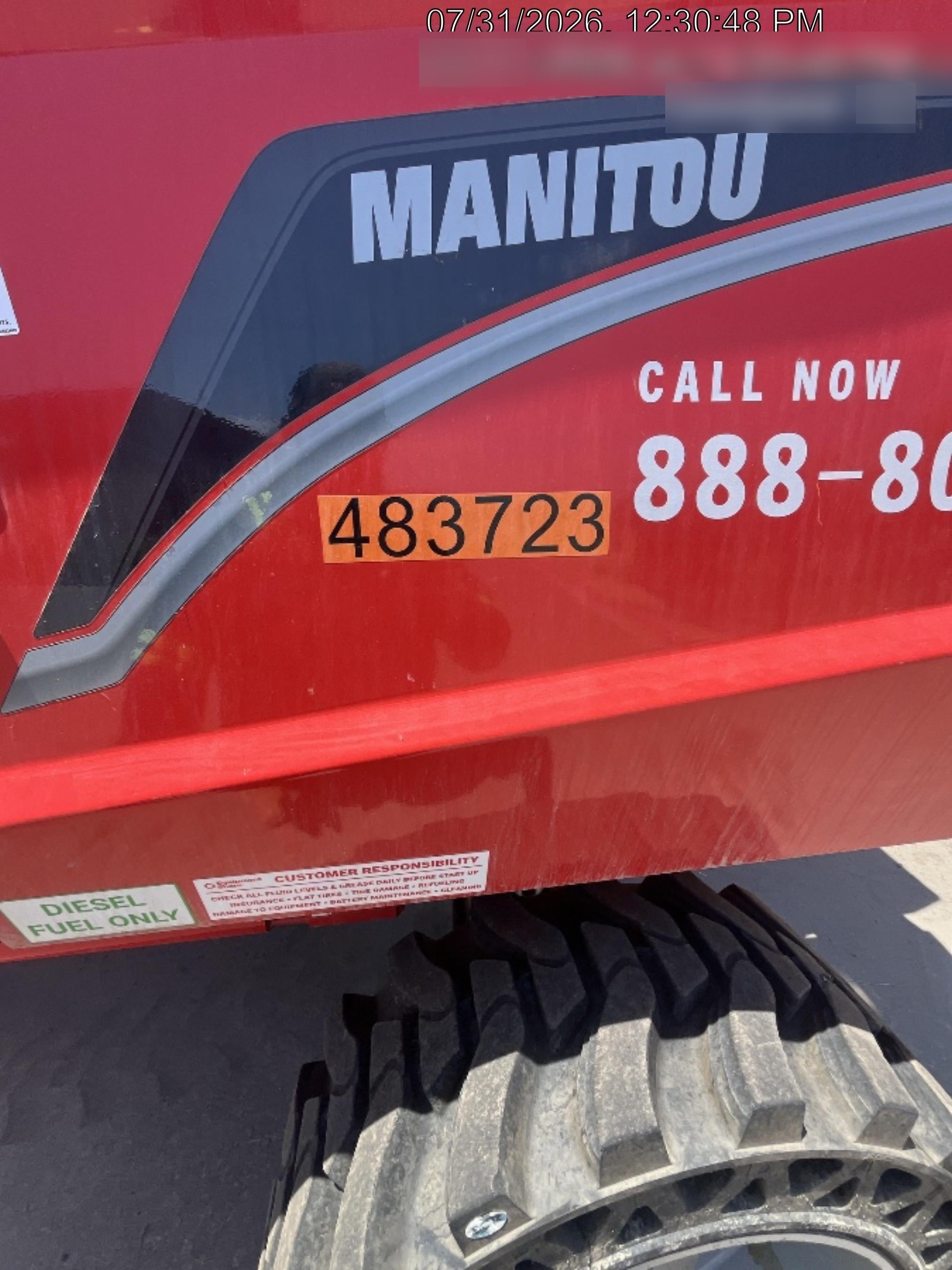 2025 MANITOU TJ85