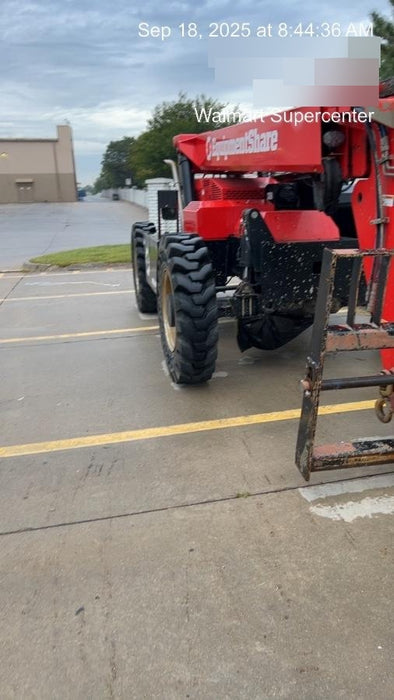 2019 Manitou MTA8044 74hp T4F, Open ROPS, Cab and Boom LED work lights, Auxiliary Hydraulics, Solid Tires, Amber strobe, Lift Hook 66" Carriage, 60" Forks