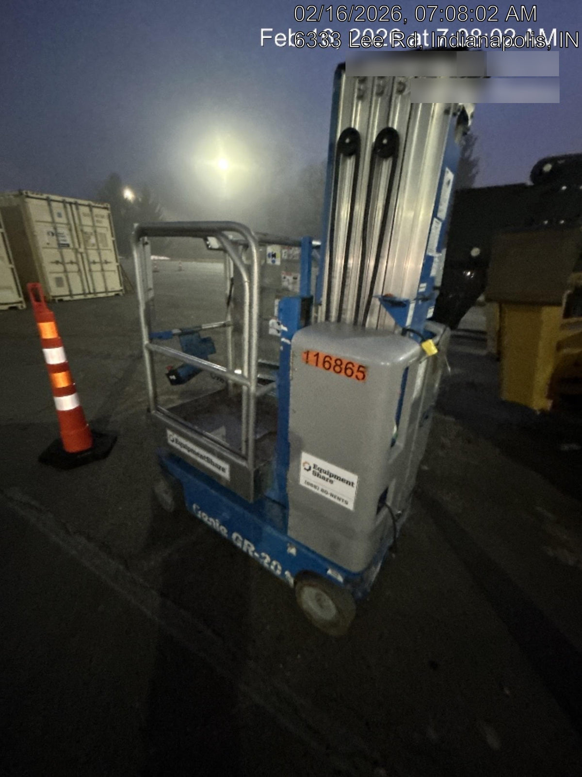 2020 GENIE GR-20