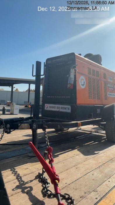 2021 Lincoln Electric Vantage 549X Ready Pak 3, ORANGE (includes trailer, cable rack, fender light kit)