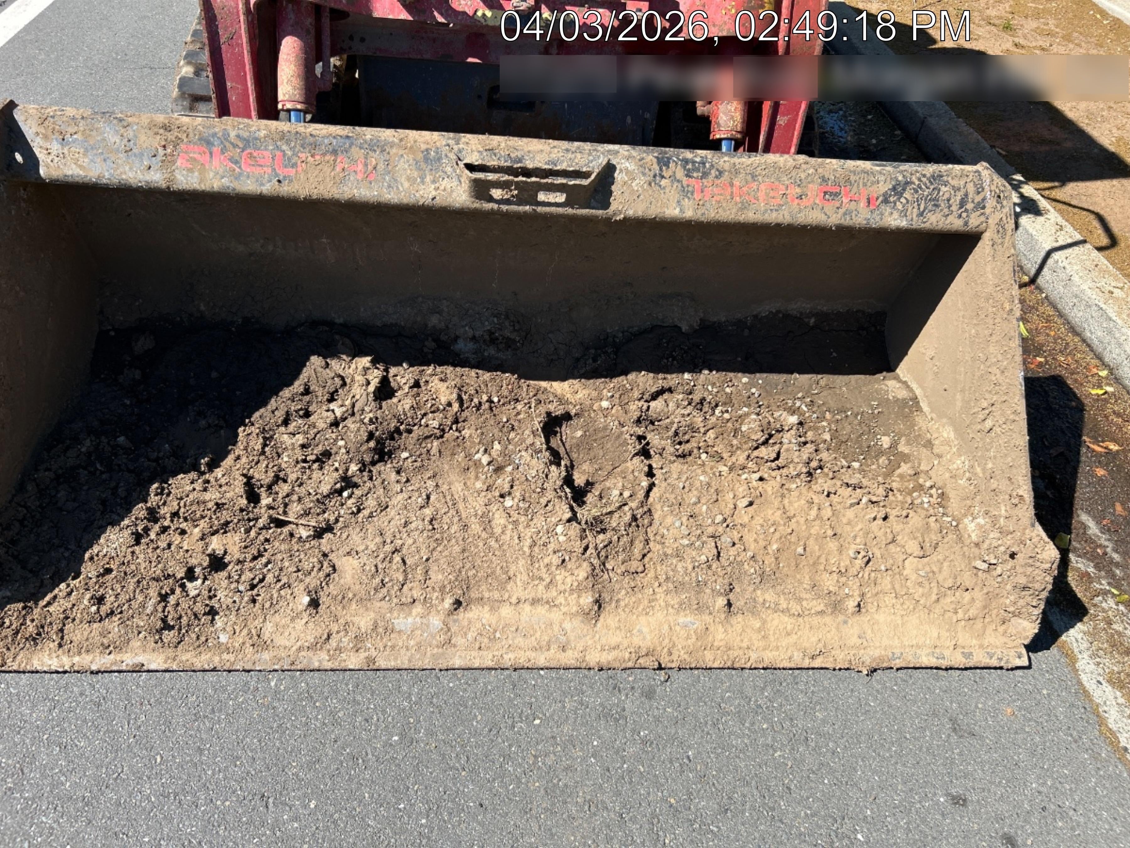 2025 TAKEUCHI 76" Smooth Bucket - Takeuchi