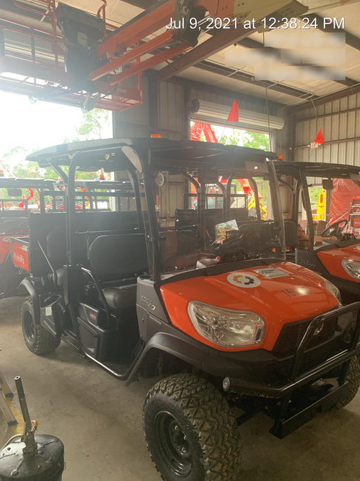 2021 Kubota RTV-X1140W-H Plastic Canopy, Windshield Acrylic Clear, LED Strobe Light, Wire Harness Kit, Back up Alarm