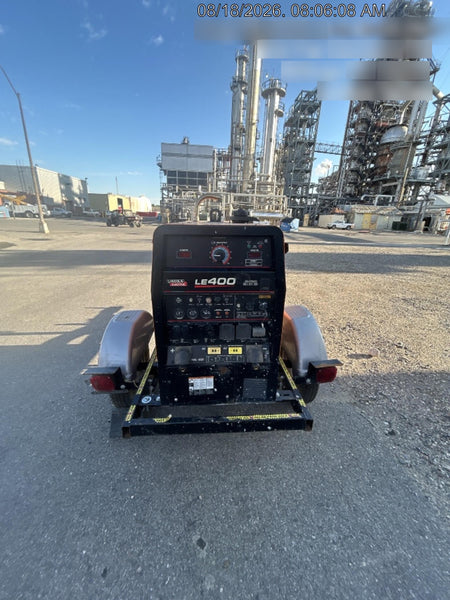 2022 Lincoln Electric LE400 Kubota V1505, Trlr, Cable Rack, Light Kit, ES Decals, T3