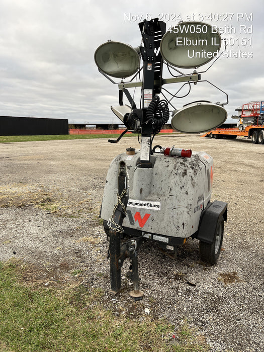 2019 Wacker Neuson LTV6L-MH Wacker Neuson LTV6L Mobile Light Tower w/Fuel Level Sensor Installed