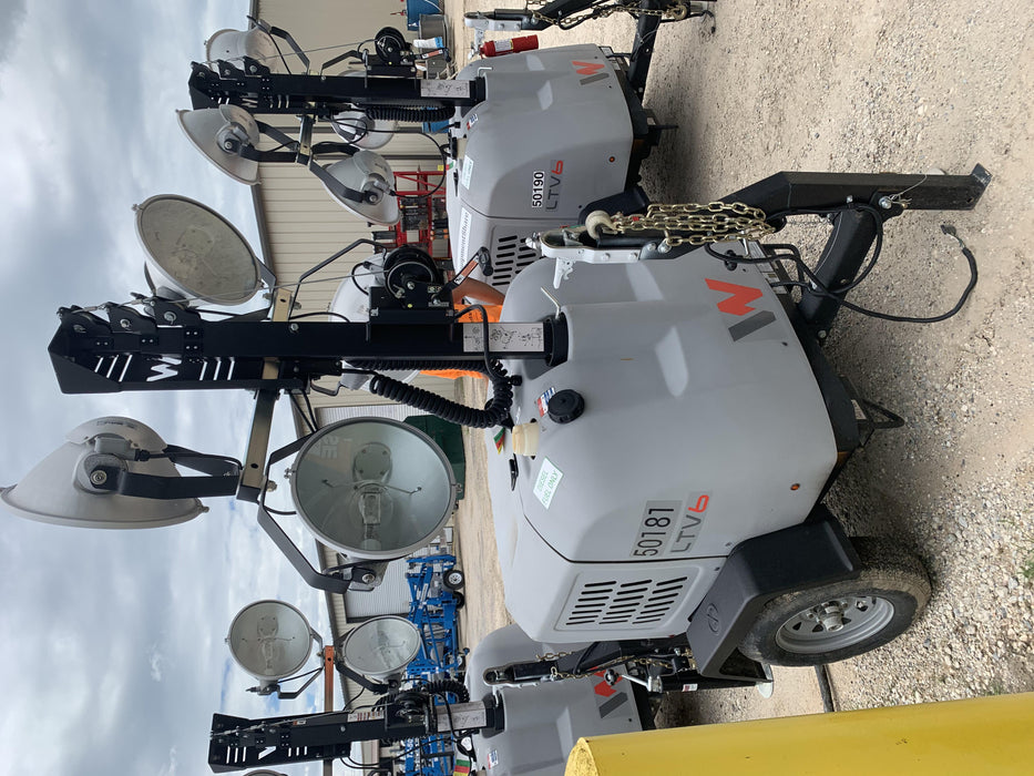 2019 Wacker Neuson LTV6L-MH Mobile Light Tower w/Fuel Level Sensor Installed