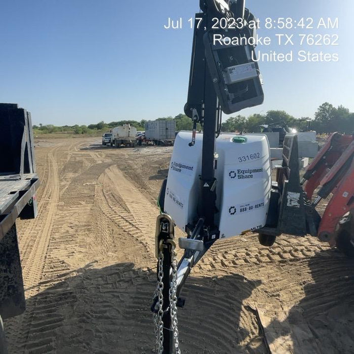 2023 Generac MLT2 Diesel, Flex Switch 120V Input, Powerzone Controller, (4) 320W LED Lights, 4kW Generator, 39.9 Gal Fuel Tank, 2" Ball, T3