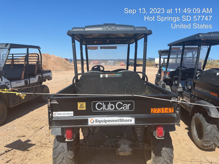 2023 Club Car CA1700D Canopy, Diesel, 4 Passenger