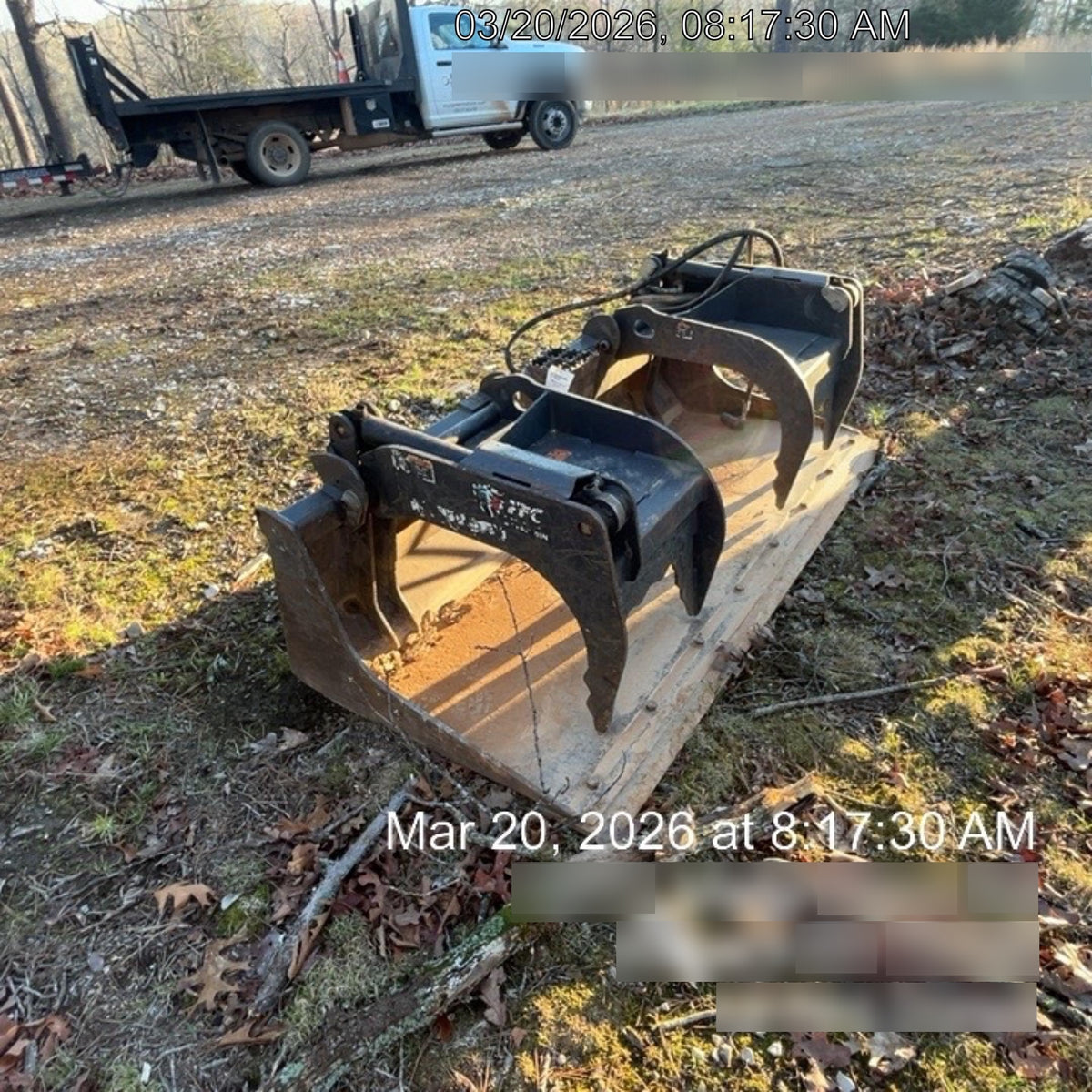 2018 PALADIN 76" Scrap Grapple Bucket - Paladin