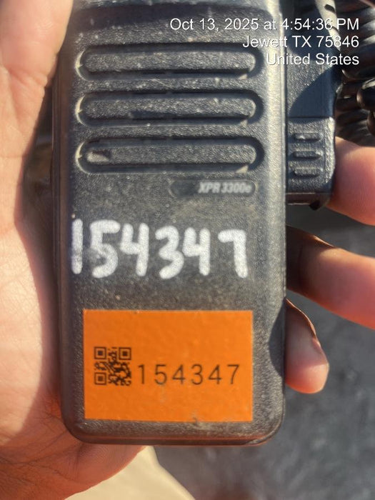 2021 MOTOROLA XPR3300E