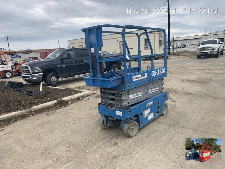 2016 Genie GS-1930 Genie GS1930 Scissor Lift