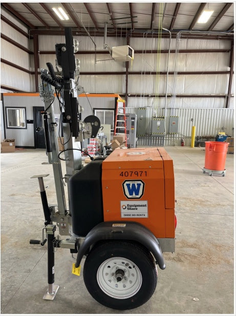 2024 Wanco WLTT-4MM4K Diesel, Deep Sea Controller, Shore Power Plug, Auto Start, (4) 350W LED Floodlights, 4kW Generator, 60 Gal Fuel Tank, 2" Ball, T3