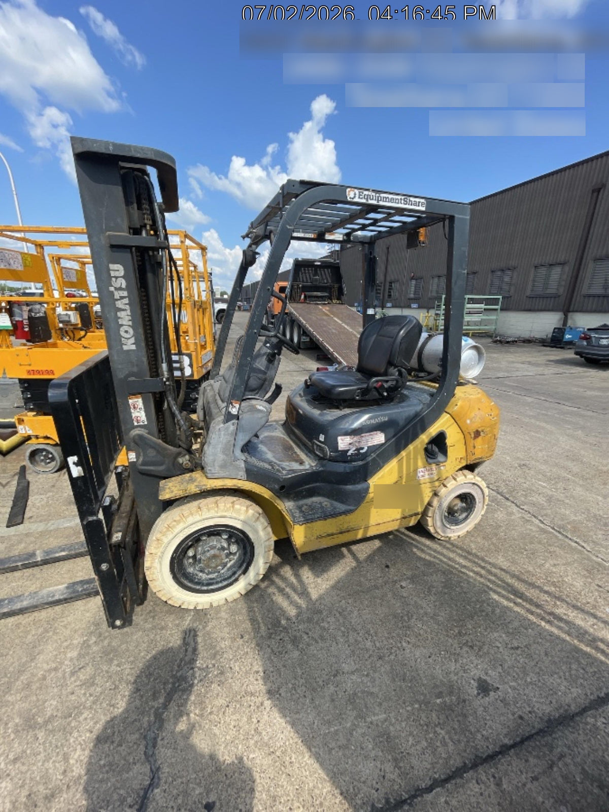2018 KOMATSU FG25HT-16