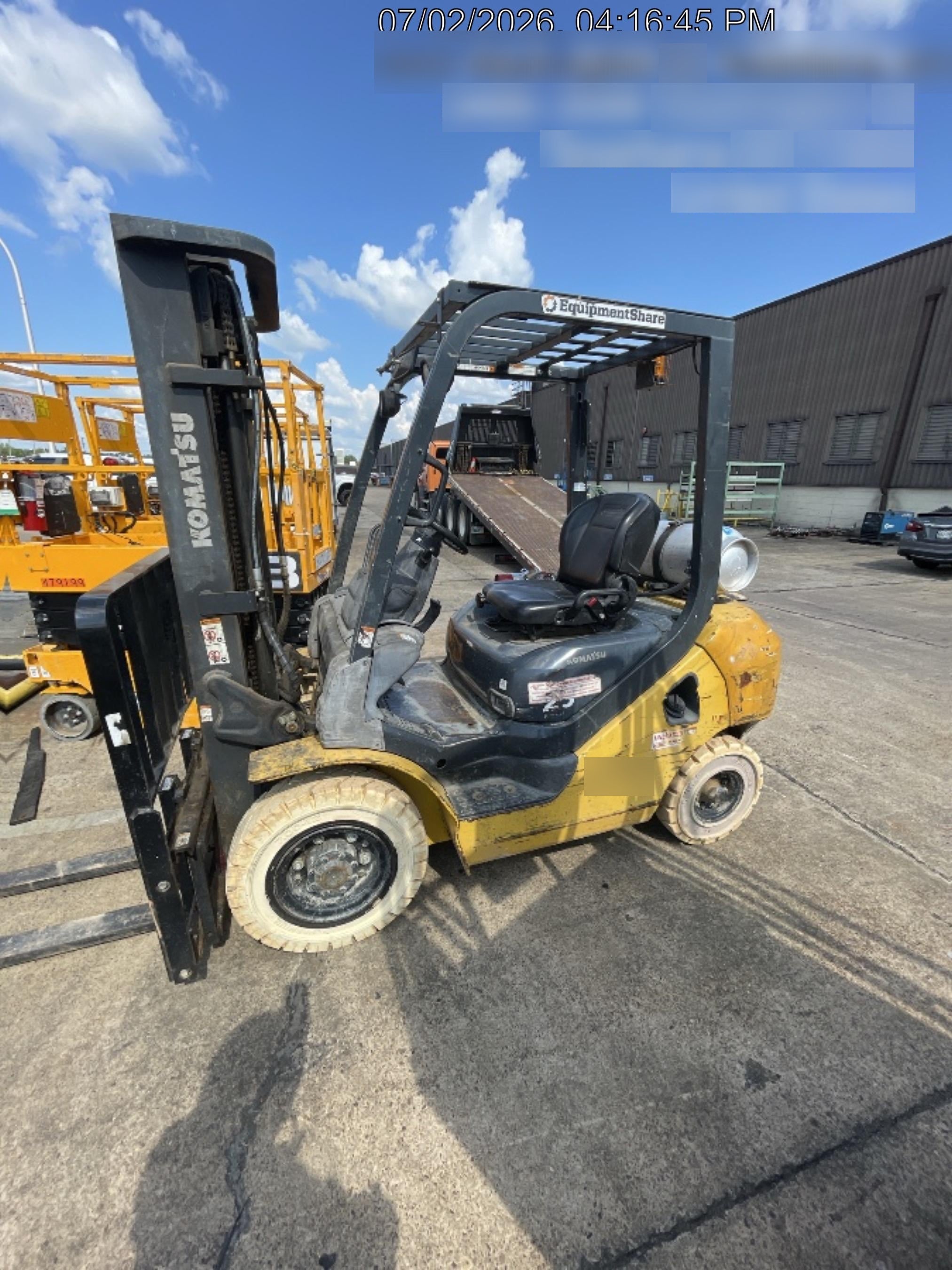 2018 KOMATSU FG25HT-16