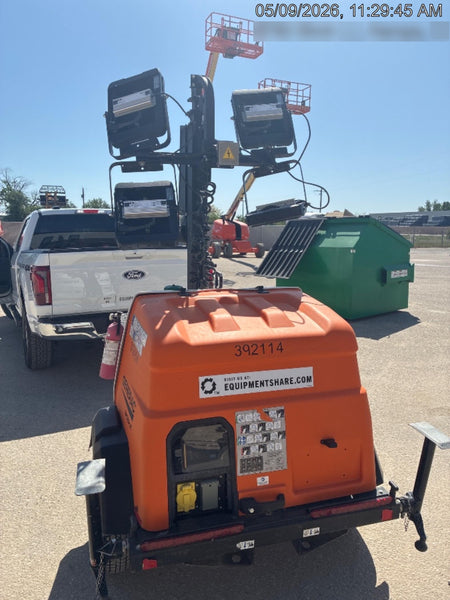 2024 Generac MLT2 Diesel, Flex Switch 120V Input, Powerzone Controller, 
(4) 320W LED Lights, 4kW Generator, 39.9 Gal Fuel Tank, 2" Ball, T3