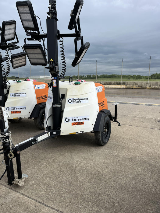 2023 Generac MLT2 Diesel, Flex Switch 120V Input, Powerzone Controller, (4) 320W LED Lights, 4kW Generator, 39.9 Gal Fuel Tank, 2" Ball, T3