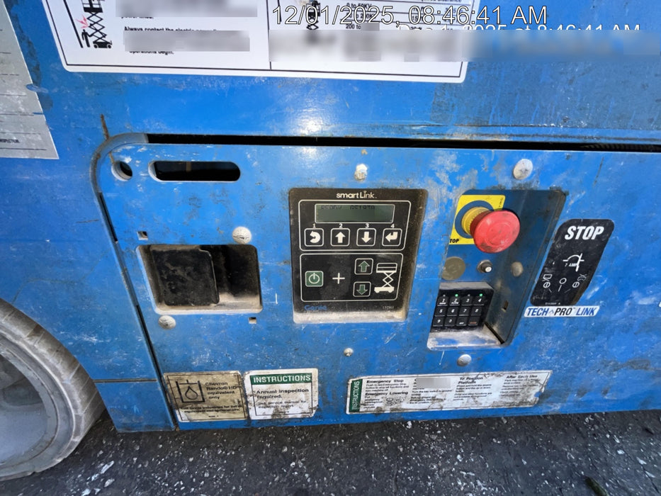 2020 Genie GS-1930 Solid Non Marking Tires, Beacon, Folding rails with half height swing gate, 800W Inverter