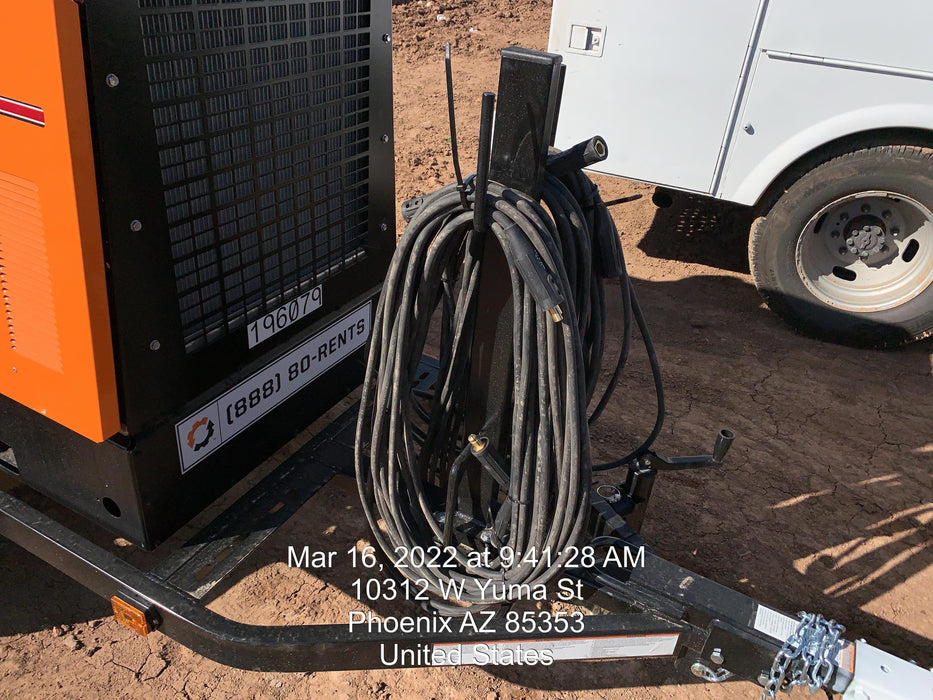 2021 Lincoln Electric Vantage 549X Ready Pak 3, ORANGE (includes trailer, cable rack, fender light kit)