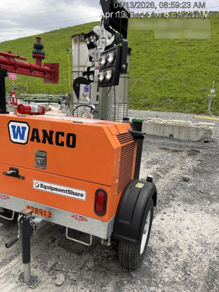 2024 Wanco WLTT-4MM4K Diesel, Deep Sea Controller, Shore Power Plug, Auto Start, (4) 350W LED Floodlights, 4kW Generator, 60 Gal Fuel Tank, 2" Ball, T3