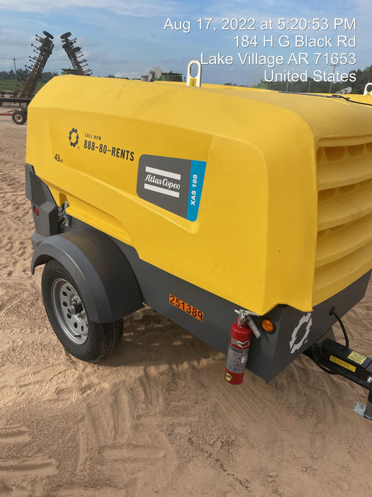 2022 ATLAS COPCO XAS188 CWK