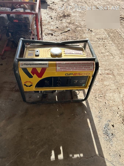 2021 WACKER NEUSON GP2500A