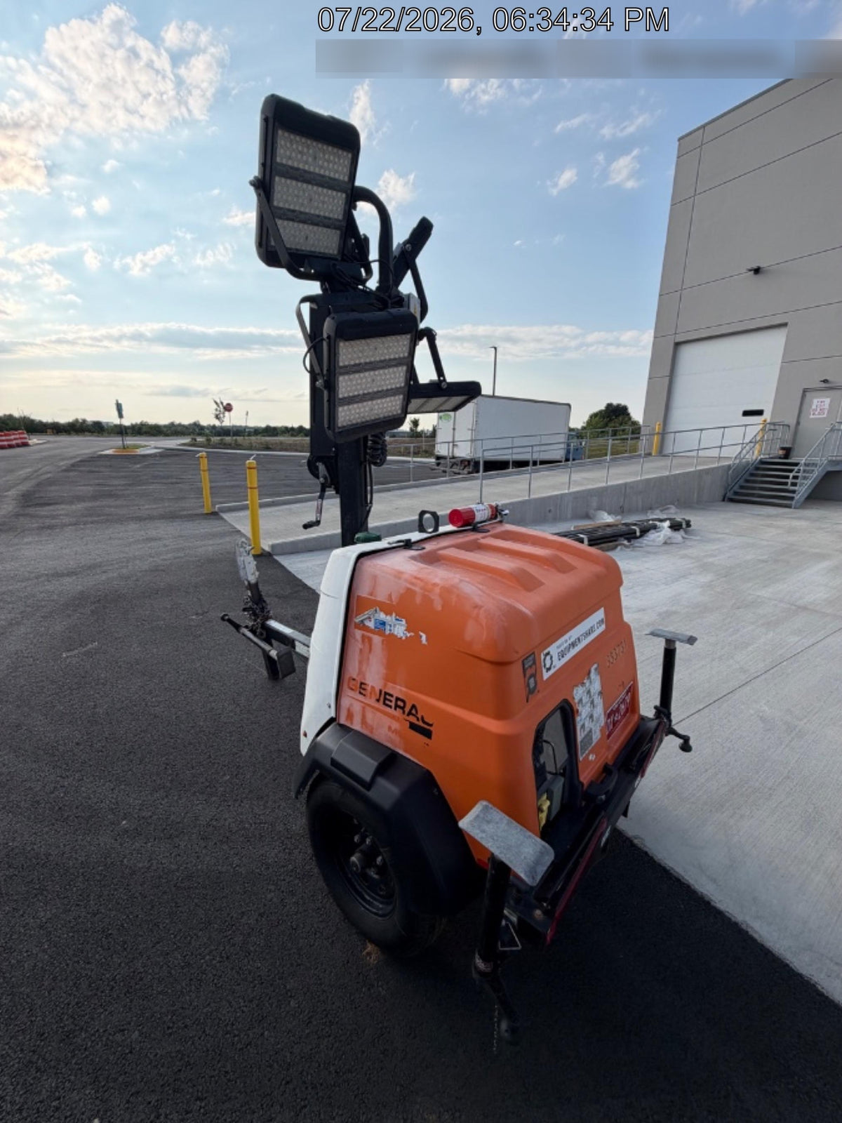 2023 Generac MLT2 Diesel, Flex Switch 120V Input, Powerzone Controller, (4) 320W LED Lights, 4kW Generator, 39.9 Gal Fuel Tank, 2" Ball, T3
