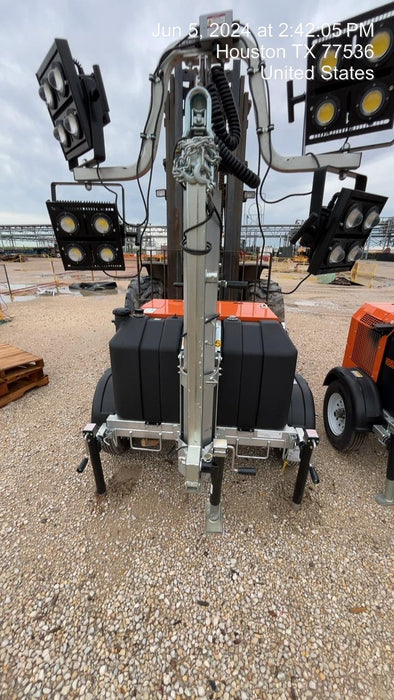 2024 Wanco WLTT-4MM4K Diesel, Deep Sea Controller, Shore Power Plug, Auto Start, (4) 350W LED Floodlights, 4kW Generator, 60 Gal Fuel Tank, 2" Ball, T3