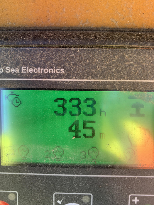 2022 Allmand NLV3GR (4) LED Light Fixture 350W, 23' Vertical Mast, 3kW Prime, Towable, Deep Sea L401, Leveling Jacks, Yanmar T4F 5.8hp