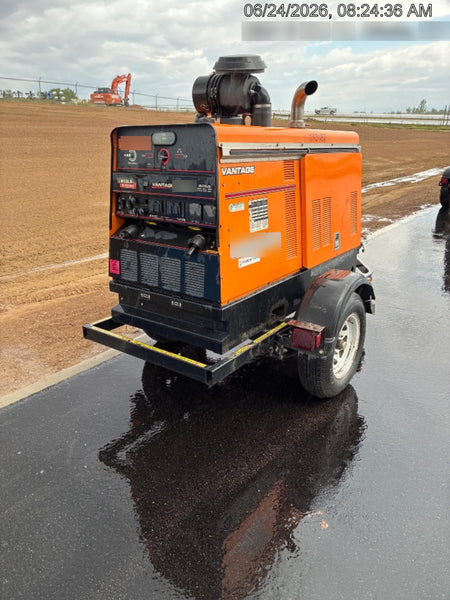 2021 Lincoln Electric Vantage 549X Ready Pak 3, ORANGE (includes trailer, cable rack, fender light kit)