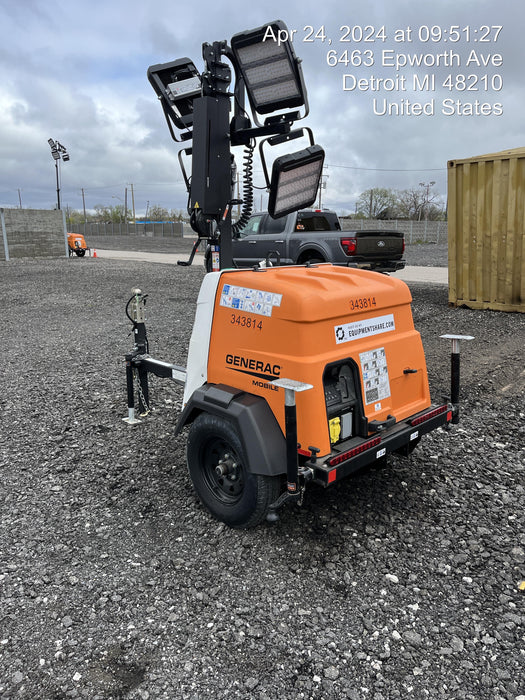 2023 Generac MLT2 Diesel, Flex Switch 120V Input, Powerzone Controller, (4) 320W LED Lights, 4kW Generator, 39.9 Gal Fuel Tank, 2" Ball, T3