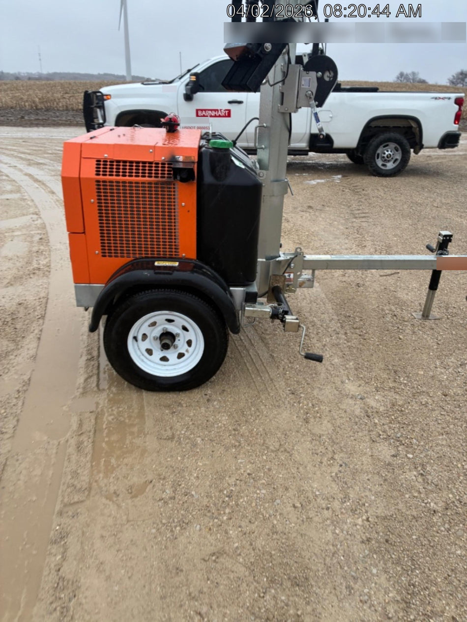 2024 Wanco WLTT-4MM4K Diesel, Deep Sea Controller, Shore Power Plug, Auto Start, (4) 350W LED Floodlights, 4kW Generator, 60 Gal Fuel Tank, 2" Ball, T3