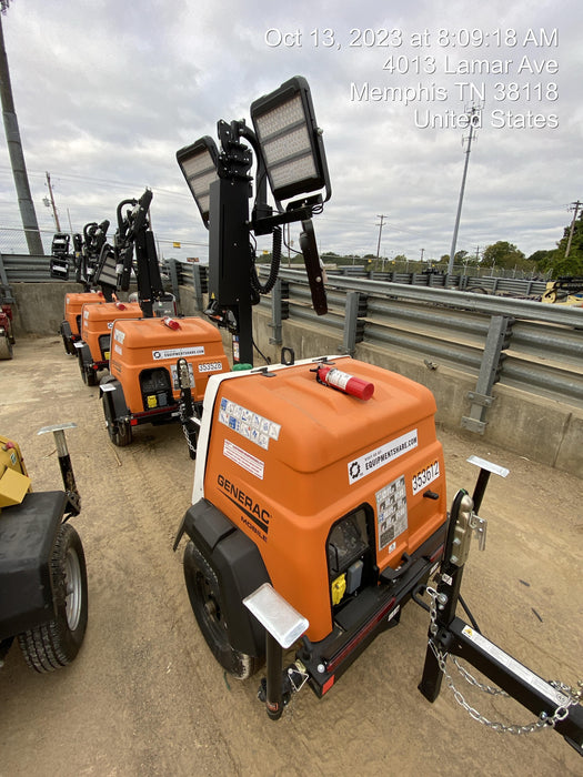 2023 Generac MLT2 Diesel, Flex Switch 120V Input, Powerzone Controller, (4) 320W LED Lights, 4kW Generator, 39.9 Gal Fuel Tank, 2" Ball, T3
