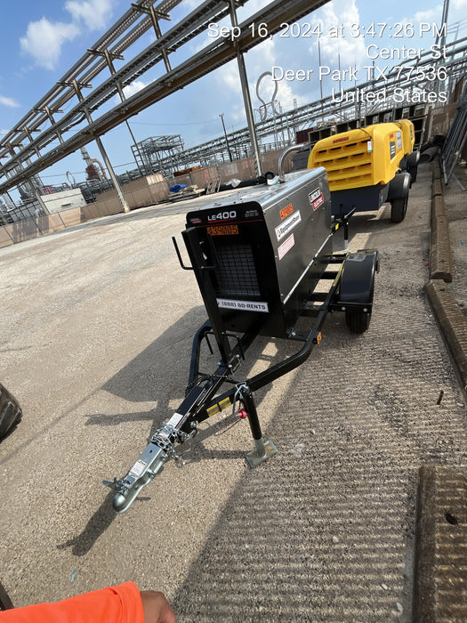 2024 Lincoln Electric LE400 Kubota V1505, Trlr, Cable Rack, Light Kit, ES Decals, T3