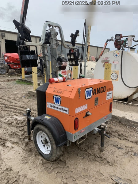 2024 Wanco WLTT-4MM4K Diesel, Deep Sea Controller, Shore Power Plug, Auto Start, (4) 350W LED Floodlights, 4kW Generator, 60 Gal Fuel Tank, 2" Ball, T3
