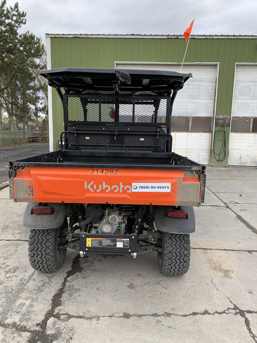 2022 Kubota RTV-X1140W-H Plastic Canopy, Windshield Acrylic Clear, LED Strobe Light, Wire Harness Kit, Back up Alarm