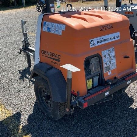 2023 Generac MLT2 Diesel, Flex Switch 120V Input, Powerzone Controller, (4) 320W LED Lights, 4kW Generator, 39.9 Gal Fuel Tank, 2" Ball, T3