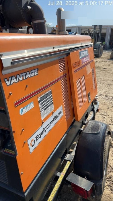 2021 Lincoln Electric Vantage 549X Ready Pak 3, ORANGE (includes trailer, cable rack, fender light kit)