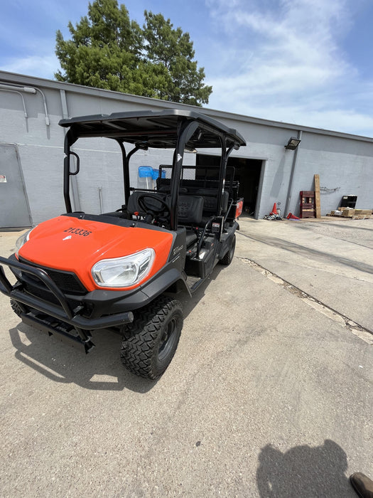 2022 Kubota RTV-X1140W-H Plastic Canopy, Windshield Acrylic Clear, LED Strobe Light, Wire Harness Kit, Back up Alarm