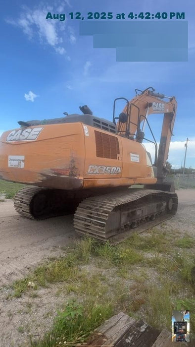 2015 CASE CX350D